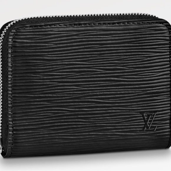 Louis Vuitton Zippy Coin Purse M60152 Black Epi Leather LIKE NEW